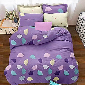 Bộ Chăn Ga Gối Home Sweet Home SWEETDREAM (New) - Violet Autumn Leaves