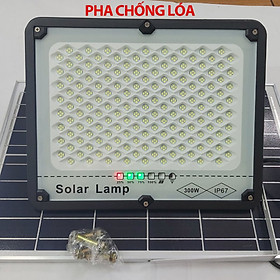 Mua Đèn Năng Lượng Mặt Trời Solar Lamp 300W- Đèn Chống Lóa 300W  | Sản phẩm sử dụng 100% năng lượng mặt trời  có điều khiển