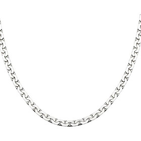 Dây Chuyền Bạc Nam Dây Cong Dập Dẹp PNJSilver RB100.000
