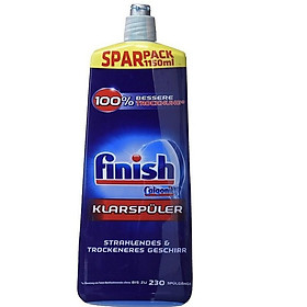 Nước trợ xả Finish chuyên dùng cho máy hàng Đức