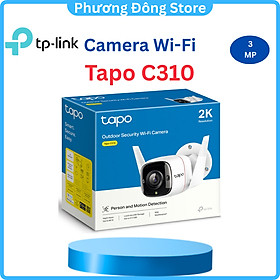 Camera Wifi TP-Link Tapo C310 3MP An Ninh Ngoài Trời - Hàng Chính Hãng