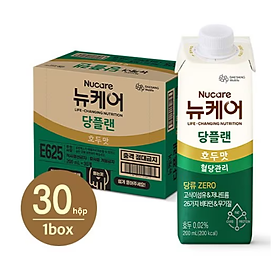 [Thùng 30 hộp SỮA CHO NGƯỜI TIỂU ĐƯỜNG 200ml] Daesang Wellife/ NUCARE Glucose Plan