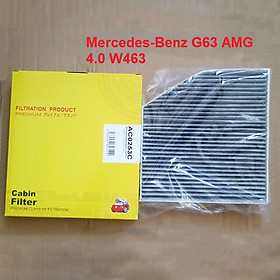 Lọc gió điều hòa trong than hoạt tính cho xe Mercedes-Benz G63 AMG 4.0 W463 2018, 2019, 2020, 2021, 2022 mã phụ tùng A 206 835 01 00 mã AC0253C