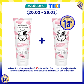 Tẩy Tế Bào Chết Watsons Love My Skin Mềm Mượt Da Softening Milk Salt Scrub 250g