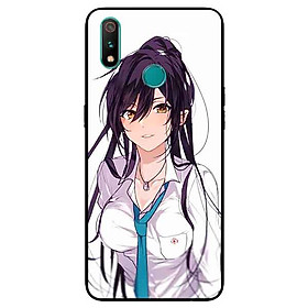Ốp Lưng in cho Realme 3 Mẫu Cô Gái cá Tính 3 - Hàng Chính Hãng