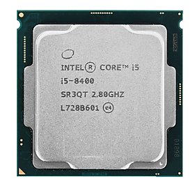 Mua Bộ Vi Xử Lý CPU Intel Core I5-8400 (2.80GHz  9M  6 Cores 6 Threads  Socket LGA1151-V2  Thế hệ 8) Tray chưa Fan - Hàng Chính Hãng