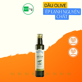 Dầu Ô liu (Olive) ép lạnh nguyên chất hữu cơ chai 250ml 500ml 1L - Mani (Organic Extra Virgin Olive Oil)