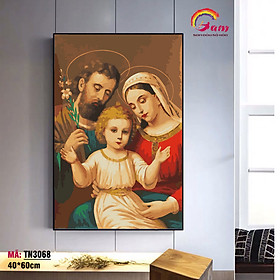 Mua Tranh sơn dầu số hóa tự tô màu Gam TN3068 40x60cm có khung rời