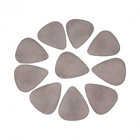 Pick Gảy Guitar Thép Không Gỉ 2018 (10 Cái)