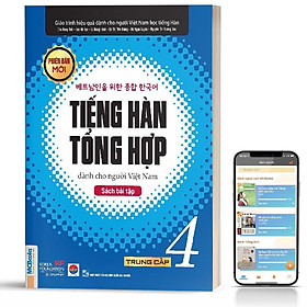 Sách - Bài tập Tiếng Hàn Tổng hợp trung cấp 4