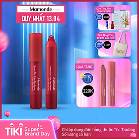 Son Bút Chì 3 Trong 1 Cho Bờ Môi Mềm Mượt Mamonde Creamy Tint Color Balm Intense (2.5g)