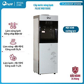 Cây Nước Nóng Lạnh Fujie WD1500E - Bạc Đen - Hàng chính hãng