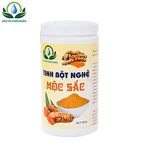 Tinh Bột Nghệ Nguyên Chất Mộc Sắc 500g Siêu thị thiên nhiên