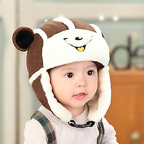 Set mũ trùm kèm khẩu trang cho bé