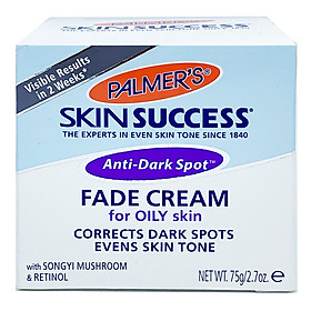 Kem Dưỡng Trắng Sáng Da Ban Ngày, Mờ Thâm Nám – Tàn Nhang Palmer’S Skin Successanti Dark Spot Fade Cream For Oily Skin (75g)