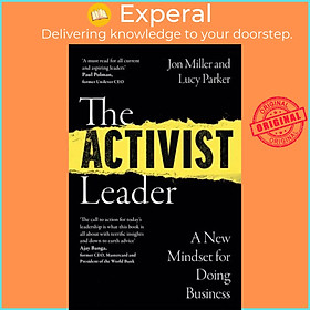 Hình ảnh Sách - The Activist Leader - A New Mindset for Doing Business by Lucy Parker (UK edition, paperback)