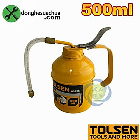 Bình châm nhớt sắt 500ml Tolsen 65225 màu vàng