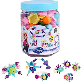 Bộ Đồ Chơi Láp Ráp Xâu Chuỗi Vòng Cổ Công Chúa Cho Bé Gái Disney DS-2566 (150 Chi Tiết)