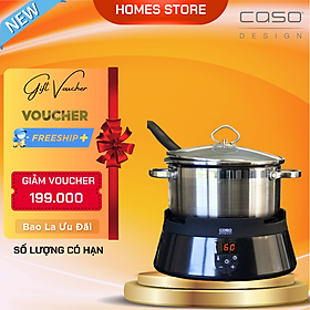 Mua Nồi Lẩu Bếp Từ Caso Induktions-FonDue Schwarz - Nhập Khẩu Đức Đủ 8 Người Dùng Dung Tích 2.5 Lít Công Suất 1000 W - Hàng Nhập Khẩu