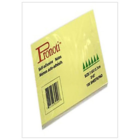 Bộ 2 Giấy Note Vàng Pronoti 3X3