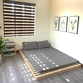 Mua Giường ngủ gỗ CT09 Juno Sofa màu vàng nhạt