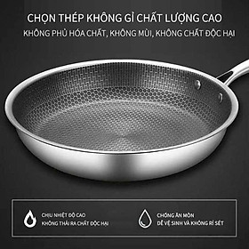 Mua Chảo Chống Dính Vân Tổ Ong 28cm  30cm  đáy phẳng và 18 cm32cm Lòng Sâu  Phù Hợp Mọi Loại Bếp