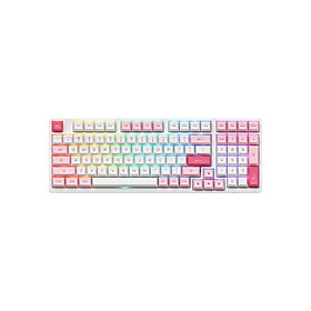 Mua Bàn phím cơ AKKO 3098B Multi-modes Prunus Lannesiana (Bluetooth 5.0 / Wireless 2.4Ghz / Hotswap / Foam tiêu âm / Foam đáy / AKKO CS switch) - Hàng Chính Hãng