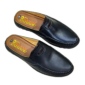 Dép Bít Mũi Nam HÀ NAM Da Bò Thật Cao Cấp GSB20140
