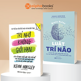 Combo Kỹ Năng Rèn Luyện Trí Não: Luật Trí Não + Trí Nhớ Không Giới Hạn