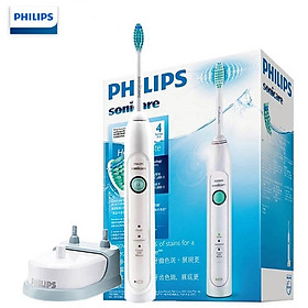 Bàn chải đánh răng điện Philips Sonicare HX6730/02 cao cấp nhỏ gọn, loại bỏ mảng bám và làm trắng răng, điện áp tự động 110-220 V