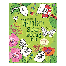 Usborne Garden Sticker and Colouring Book
