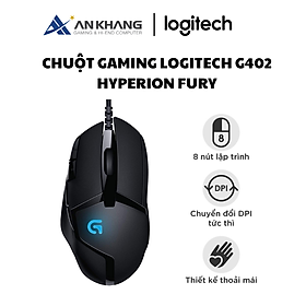 Mua Chuột Gaming Có Dây Logitech Hyperion Fury G402 (910-004070) 4000DPI LED 8 Phím - Hàng Chính Hãng