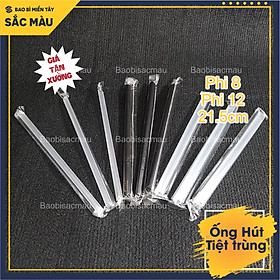 Mua 500G Ống hút tiệt trùng  ống hút trà sữa có màng bọc  an toàn  vệ sinh