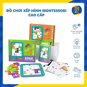 Đồ chơi xếp hình Montessori cao cấp giúp trẻ rèn luyện tính kiên trì - Đồ chơi trẻ em - Epod