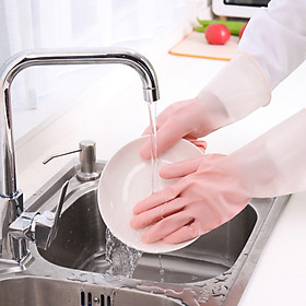Mua Găng tay cao su siêu dai rửa chén bát  giặt đồ đa năng phù hợp làm bếp  vệ sinh nhà cửa