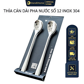 Bộ 6 thìa muỗng inox 304 DandiHome 2020 cao cấp, sang trọng, tinh tế