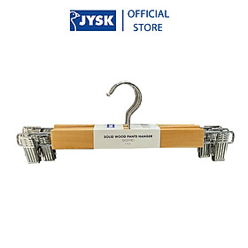 Mua Bộ 3 móc kẹp quần váy | JYSK Sigfrid | gỗ tự nhiên | R33xD1.2xC12cm
