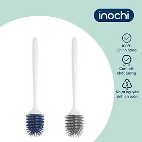 Chổi cọ toilet đầu silicone Inochi - Kirei MàuTrắng xanh Trắng xám