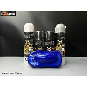 Mua COMBO Sơn Samurai Màu xanh ngọc trai  UC+TC S139 gồm 4 chai đủ quy trình (Lót - Nền UCS139 - Màu TCS139 - Bóng
