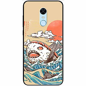 Ốp lưng dành cho Xiaomi Redmi Note 4x mẫu Cá Shushi Cuộn