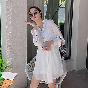 Áo Kiểu Đi Chơi LABELLE Màu Trắng A222