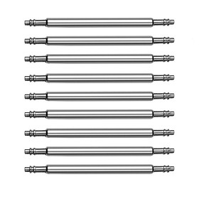 Bịch 20 chốt dây đồng hồ xịn không gỉ size 16mm 17mm 18mm 19mm 20mm 21mm