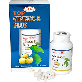 Thực Phẩm Chức Năng - UBB TOP GINKGO-E PLUS - Hỗ trợ tăng tuần hoàn não