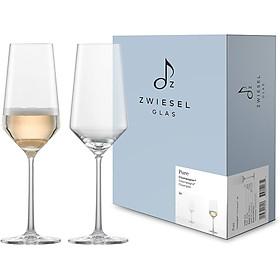 Bộ 2 Ly Rượu Trắng Zwiesel Glas Pure White Wine 122734 Hàng chính hãng