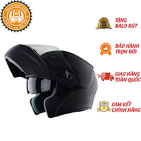 Mũ Bảo Hiểm Fullface Royal M179 Tem Carbon - Hàng Chính Hãng