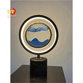 Mua Đèn Cát Chuyển Động 3D Có 2 Chế Độ Sáng Ánh Sáng Vàng Và Trắng Dercor Phòng Ngủ Bàn Làm Việc HTLK DBN