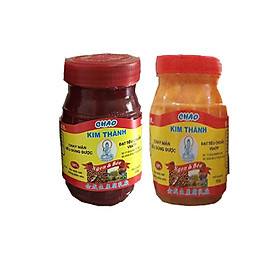 Chao Kim Thành lốc 2 hũ 350gr hũ  chao đậu hũ + chao đỏ