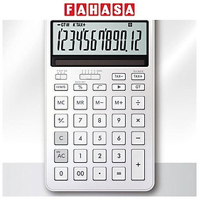 Máy Tính Văn Phòng Casio JW-200DQ-WE-W-DP - Màu Trắng