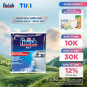 Muối Rửa Chén Bát Finish Salt - Bịch 1KG