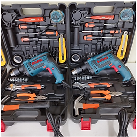 Mua Máy Khoan Cam kết 100% Ruột Đồng Máy Khỏe Chạy Êm Bền  tặng kèm phụ kiện
